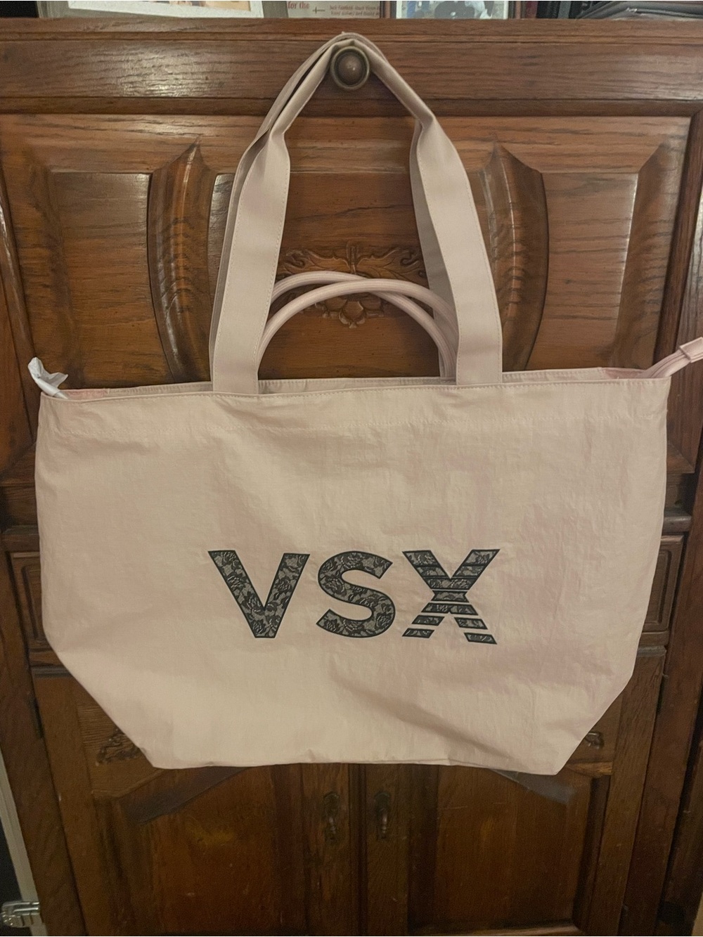 Victoria's Secret Pale Blush VSX Tote Bag